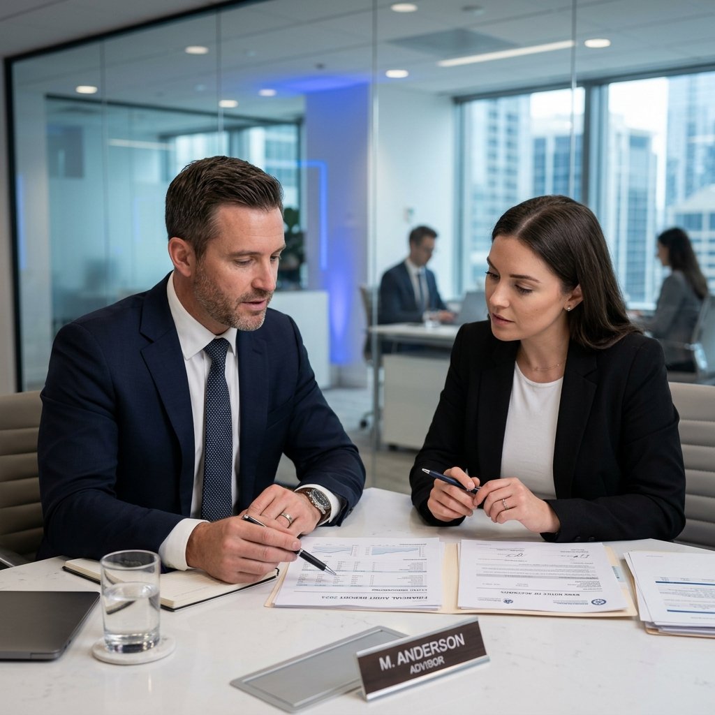 Advisor onboarding a borrower's case and reviewing documents
